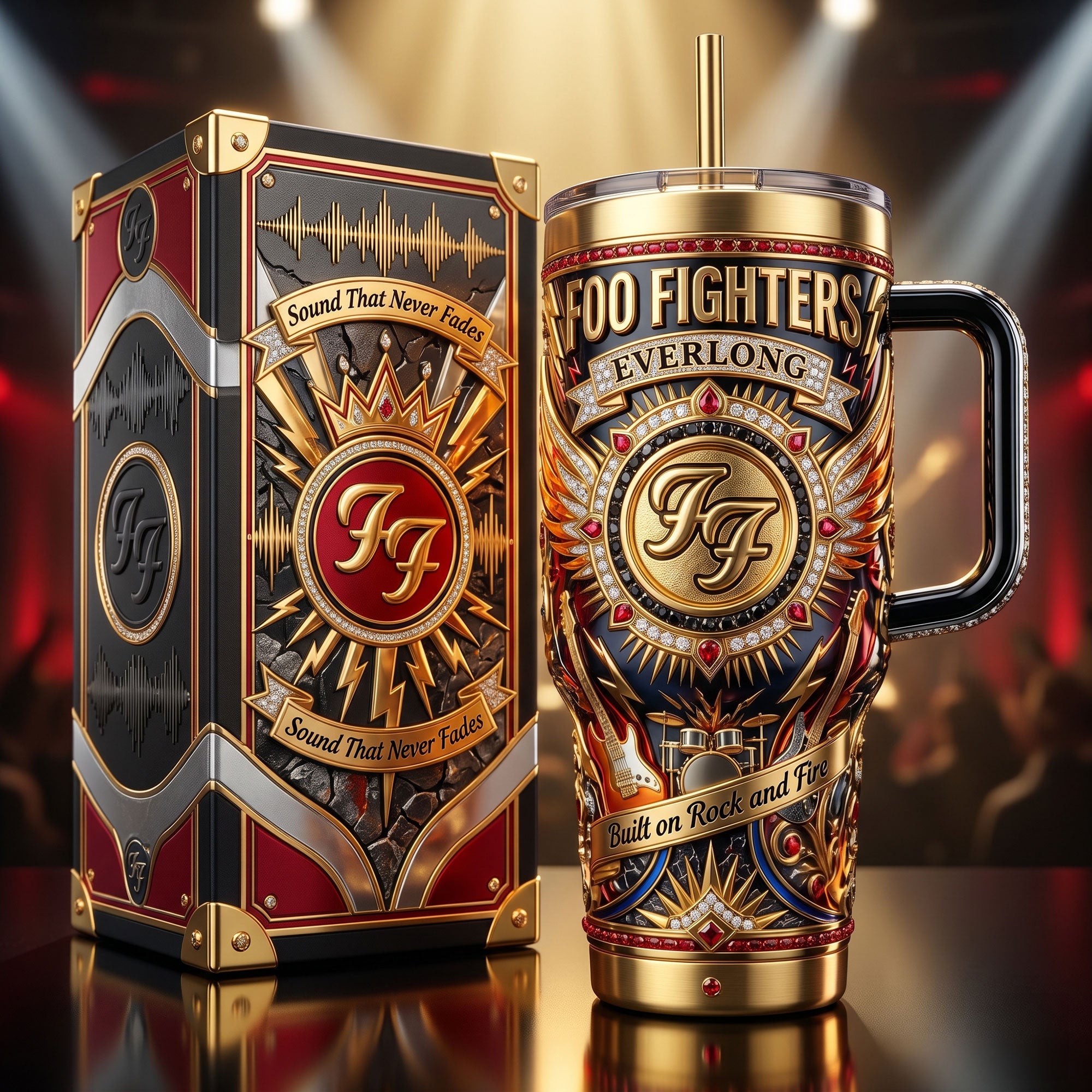 FFT 40oz Tumbler With Handle HTTT