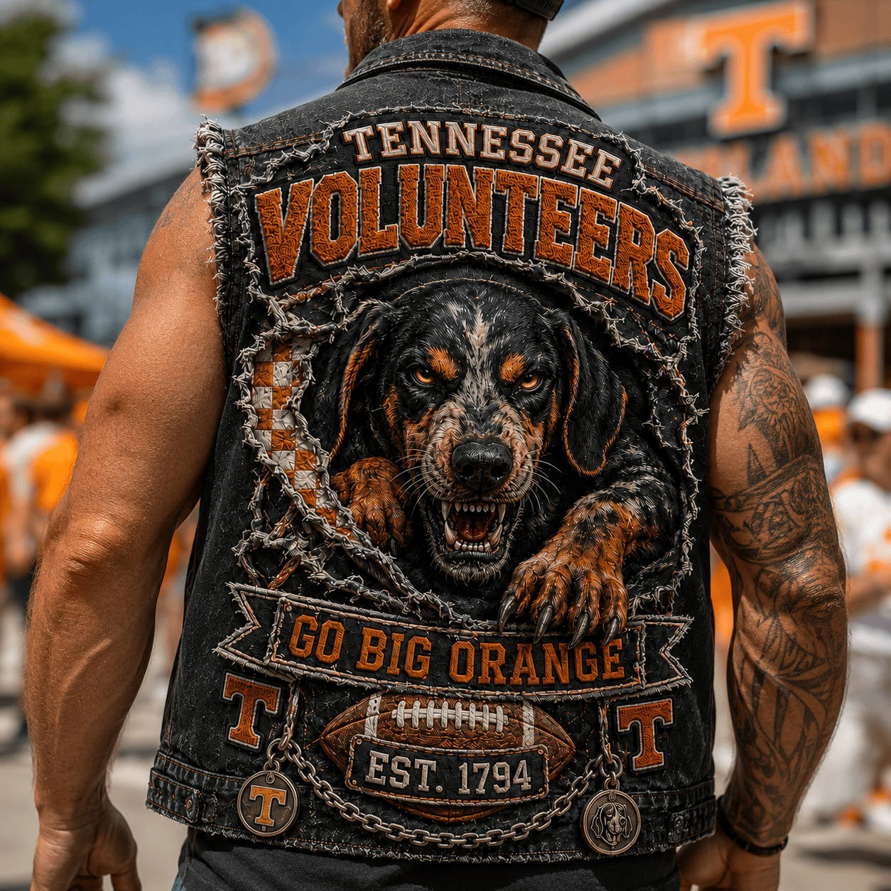 TVF PREMIUM DENIM VEST TTNL