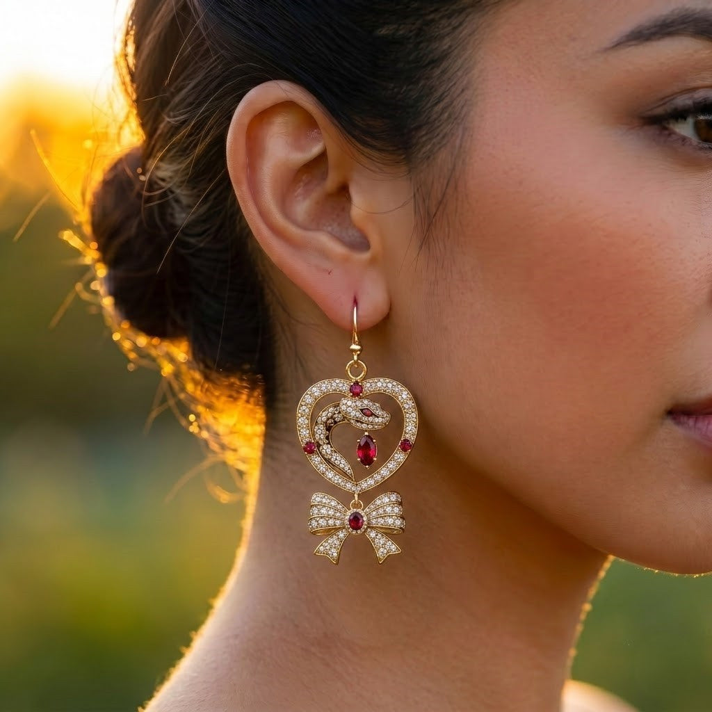 Premium AZDB Dangle Earrings HMQ