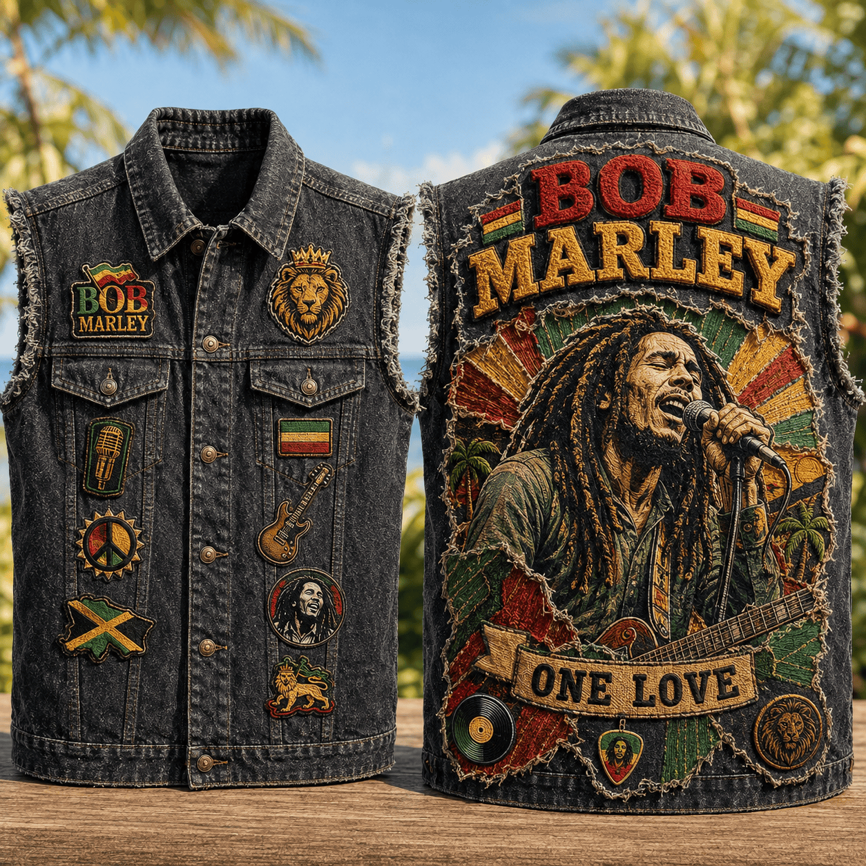 BML PREMIUM DENIM VEST NVH