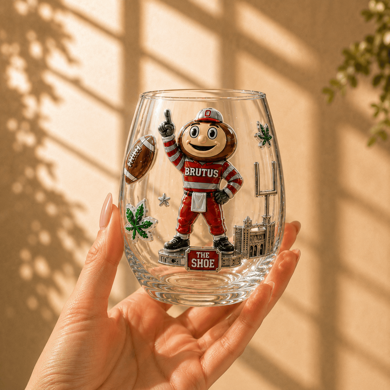 OSB Stemless Glass Cup Set TMH