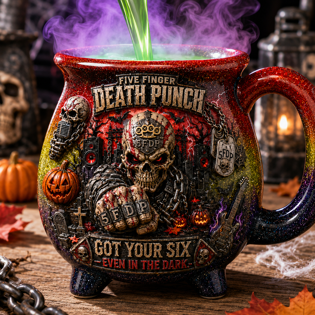 Premium FFDP Witch Cauldron Mug TTNL