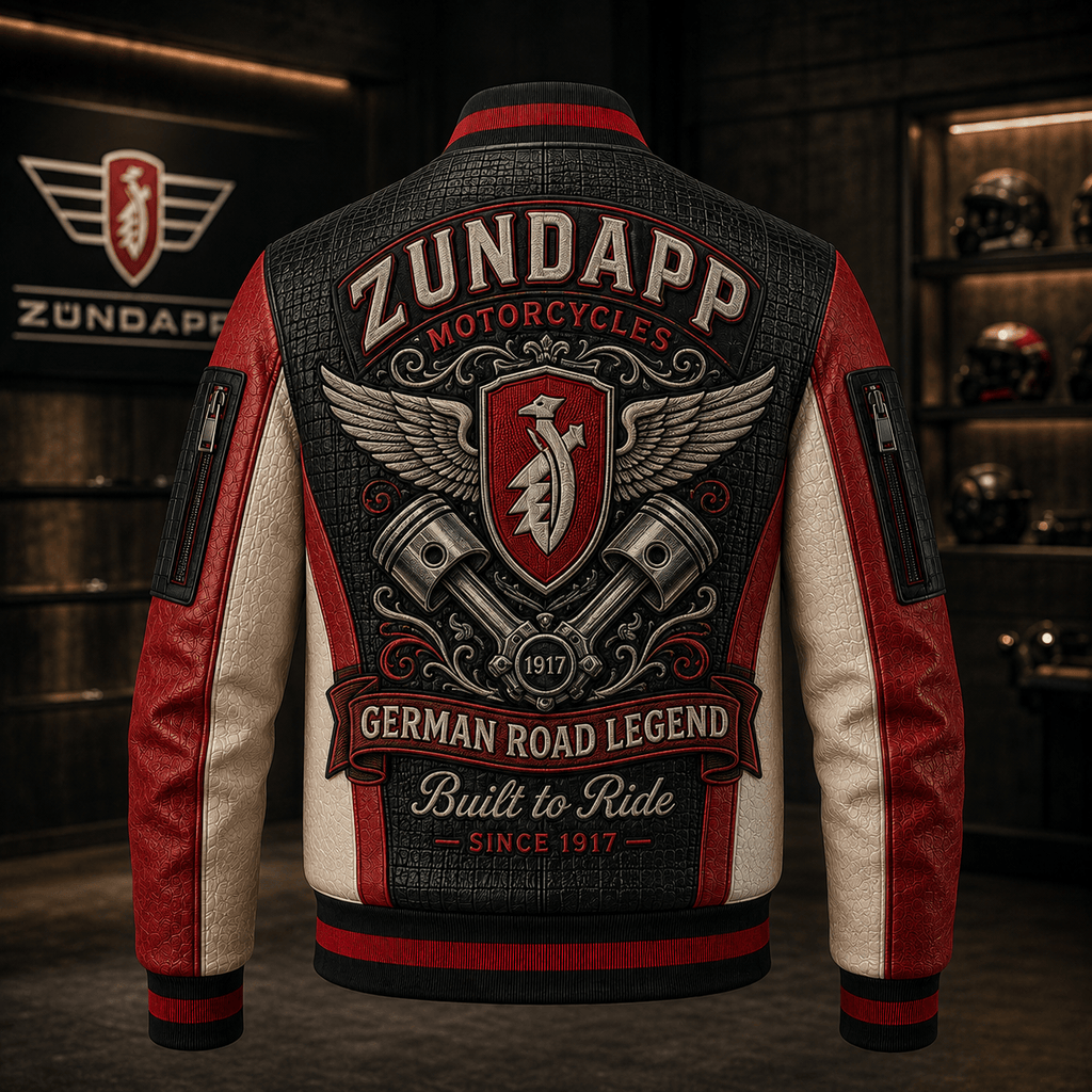 Premium ZUD Leather Zipper Jacket TNSM
