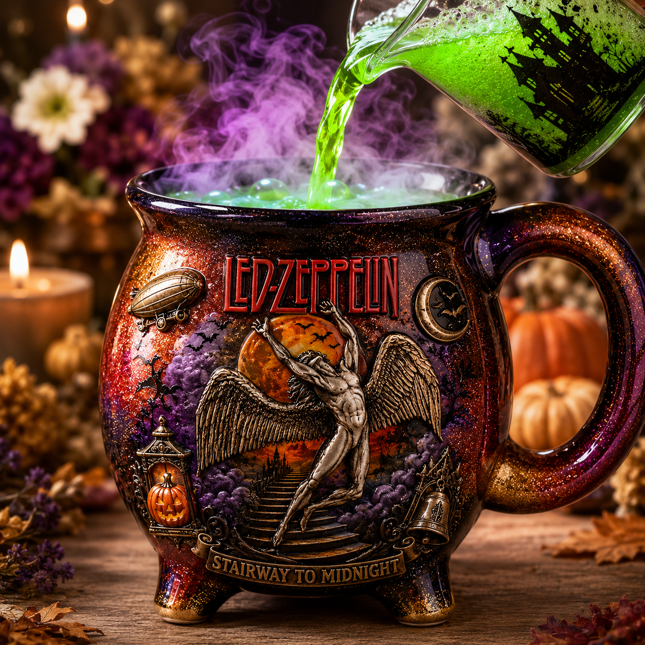 Premium LZPL Witch Cauldron Mug TTNL