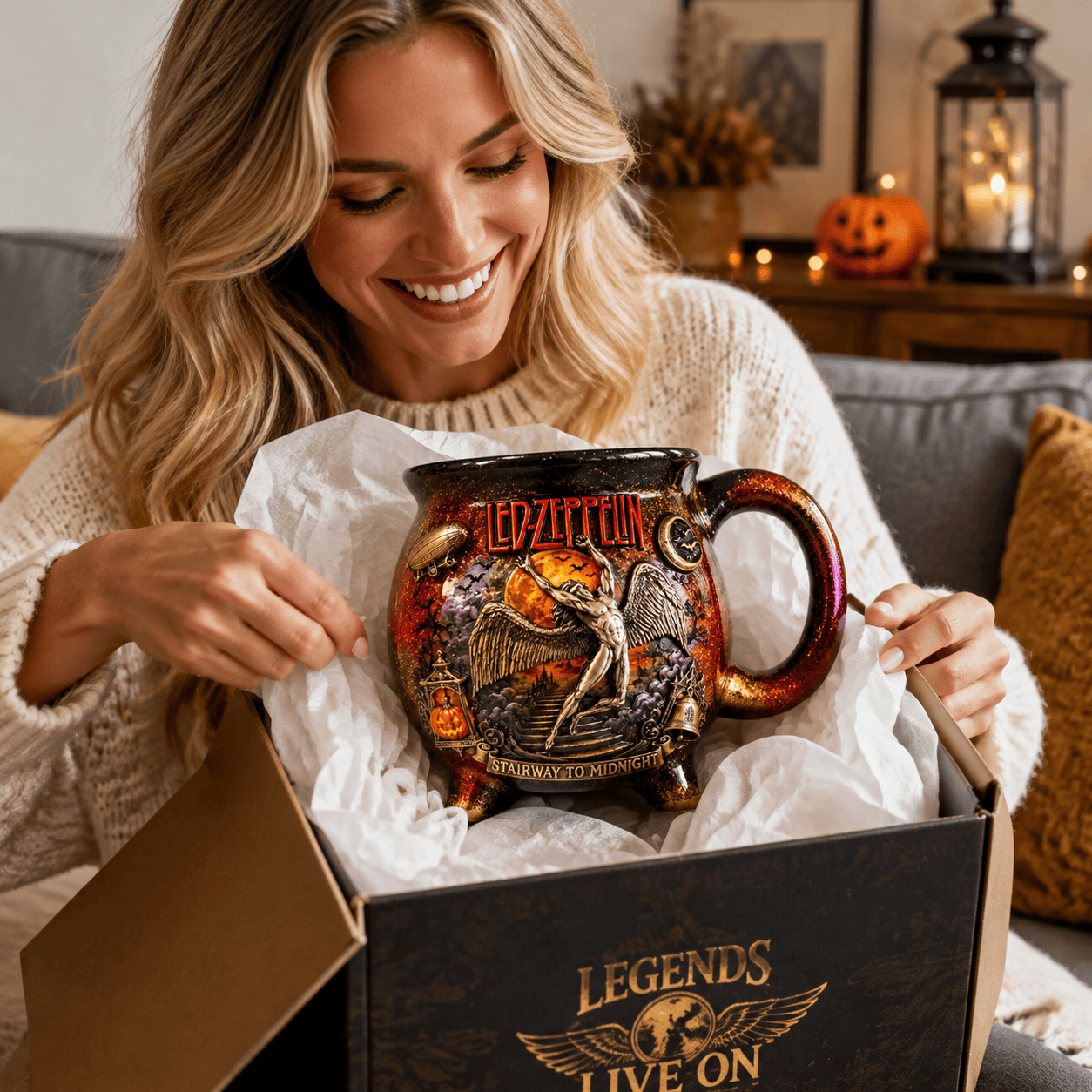 Premium LZPL Witch Cauldron Mug TTNL