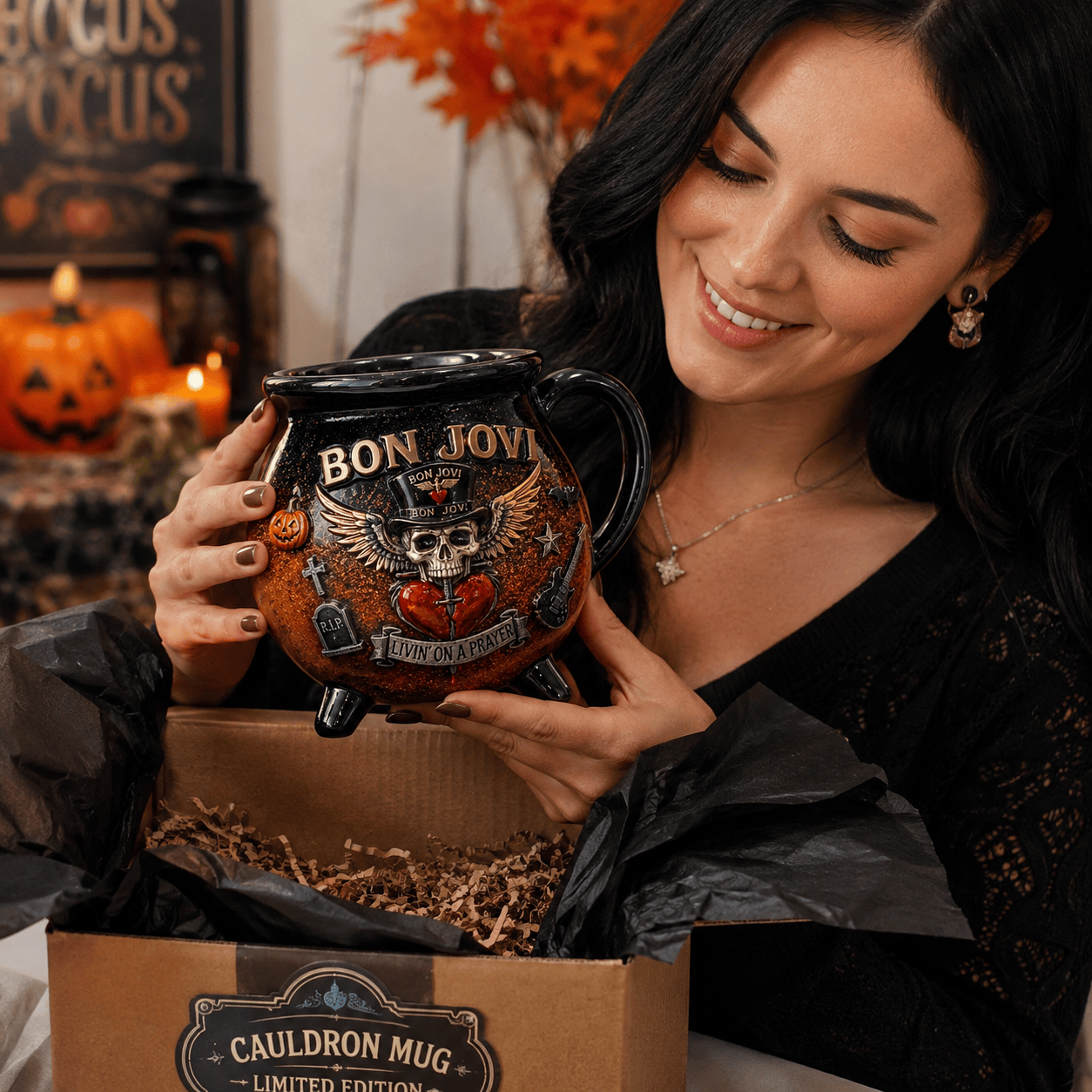 Premium BJV Witch Cauldron Mug NPL