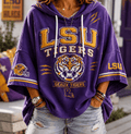 Premium LSU Short Sleeve Hoodie NVH