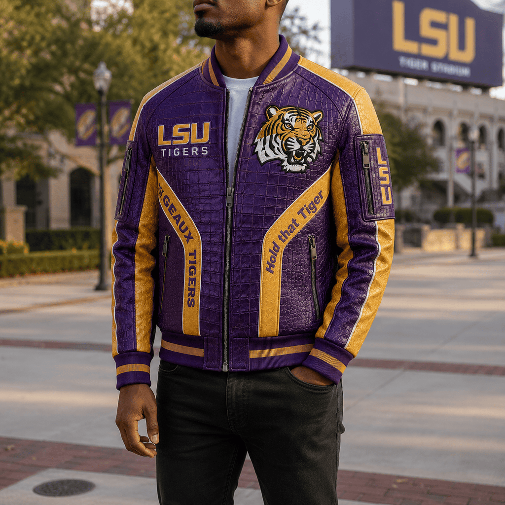 Premium LSU Leather Zipper Jacket TNSM