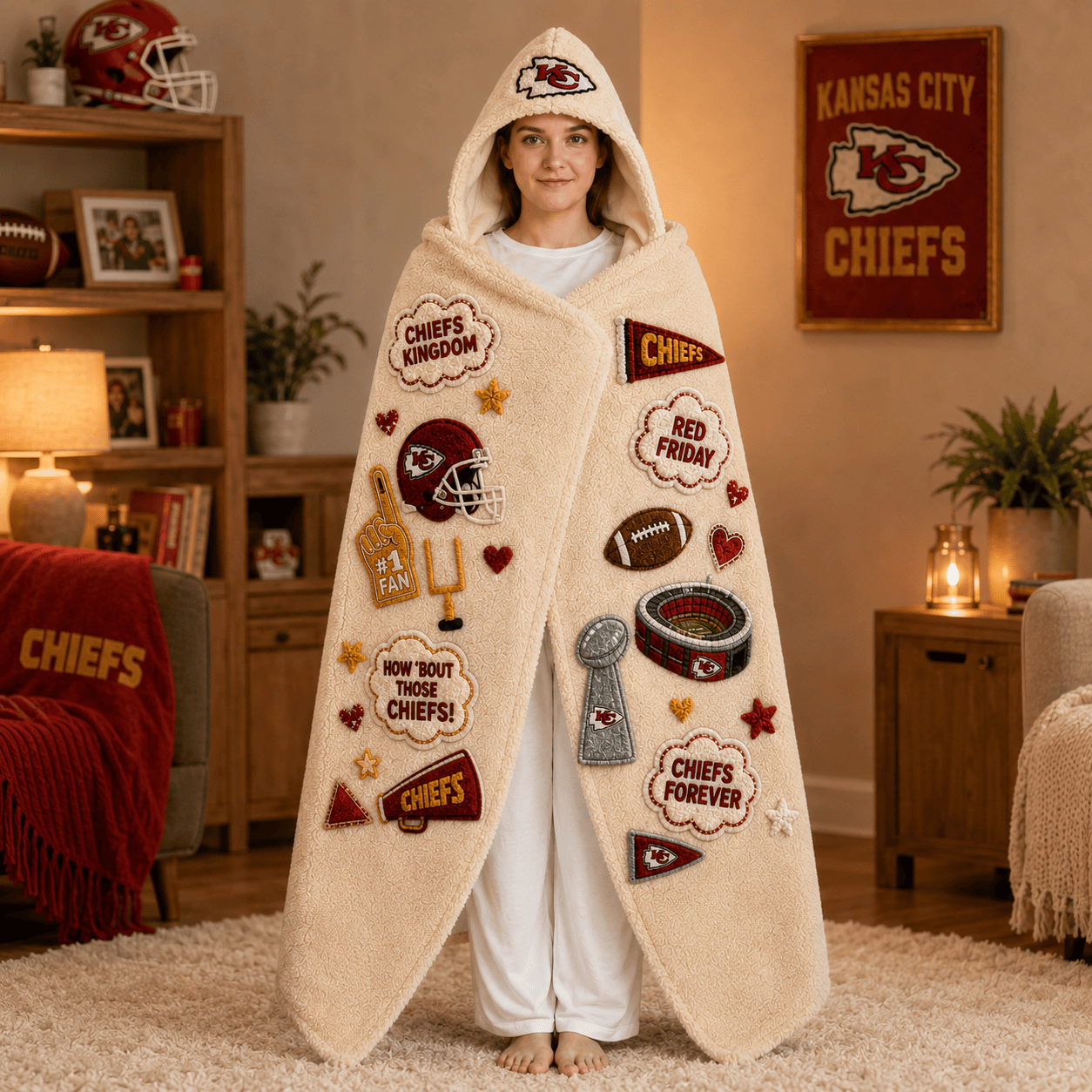 Premium KCC Hooded Blanket BMD
