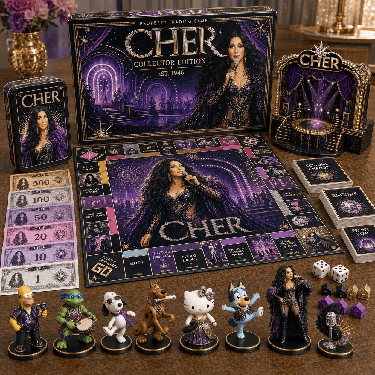 Premium CHER Board Game TTN